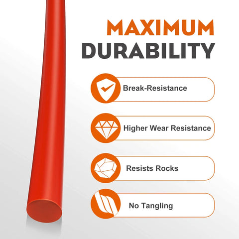 Strimmer Trimmer Line Heavy Duty Garden Grass Wire 1.6mm Round Cord 200m