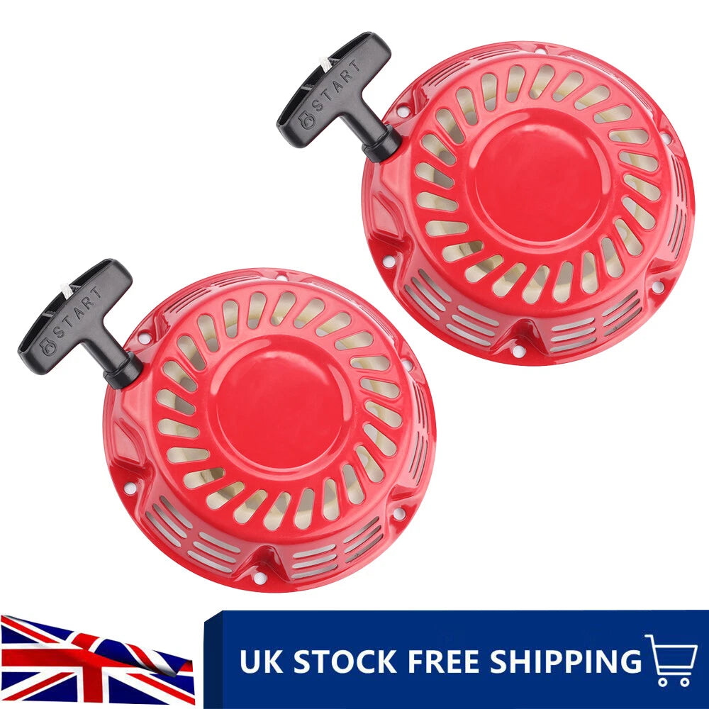 2PCS Pull Recoil Starter for Honda GX120 GX140 GX160 GX200 5.5h 6.5hp Generator