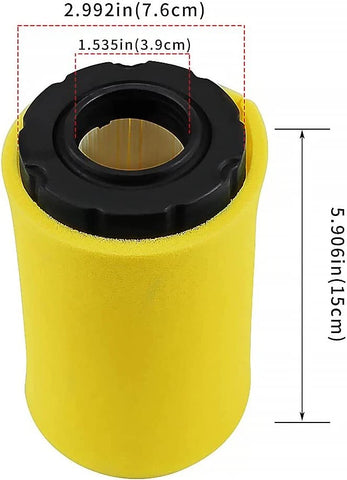 2PK Air Filter & Pre Filter for Briggs & Stratton 20-21HP Engine 793569 793685