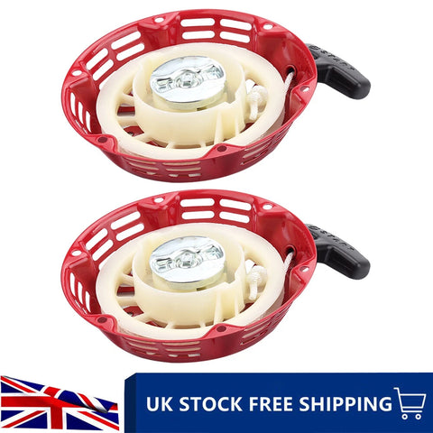2PCS Pull Recoil Starter for Honda GX120 GX140 GX160 GX200 5.5h 6.5hp Generator