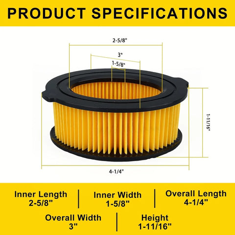 Air filter For MTD 951-10794 CUB CADET FT24R RT35 RT45 RT65 VT100 Tillers