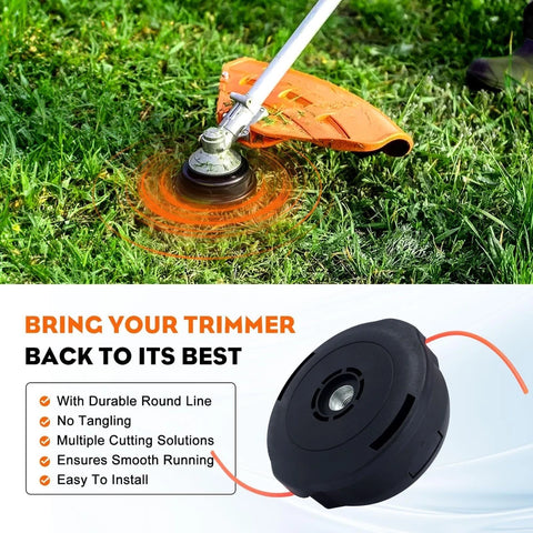 3x T25 Tap Trimmer Head For Husqvarna 128LD/124L/223L String Trimmer Weedeater