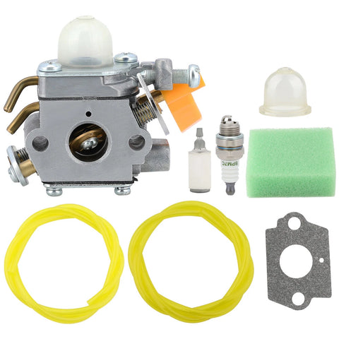 Carburetor Kit For Homelite Ryobi 25cc 26cc 30cc Brush Cutter Hedge Trimmer
