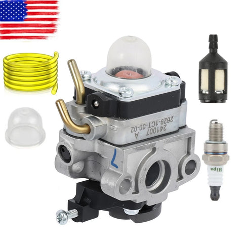 Carburetor Carb Kit Fits Ryobi 4 Cycle S430 WeedEater with Fuel Line Kit Gasket