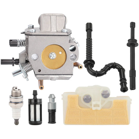 Carburetor For Stihl MS390 029 MS290 039 Chainsaw ZAMA Carb Air Filter Kit