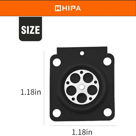 10Pack Carburetor Metering Diaphragm For Stihl For Zama A015053 C1Q Carb
