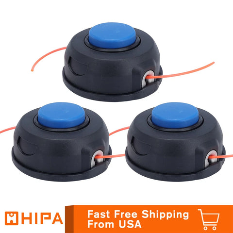 3x T25 Tap Trimmer Head For Husqvarna 128LD/124L/223L String Trimmer Weedeater