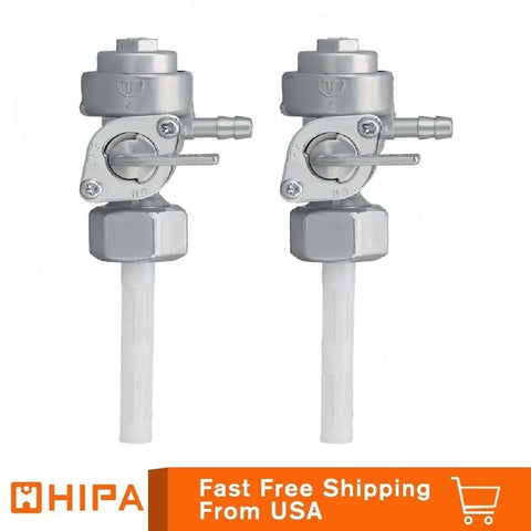 2X Fuel Shut off Valve Petcock for Generac GP5000 GP5500 GP6000E GP6500 GP6500E