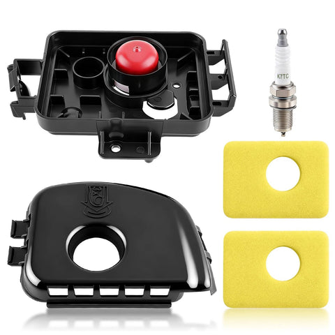 595663 Air Filter Base & 799579 Foam Cleaner & 595660 Cover, for 450E 550E  550EX 500E 09P602 09P702 08P502 Series Lawn Mower Engines