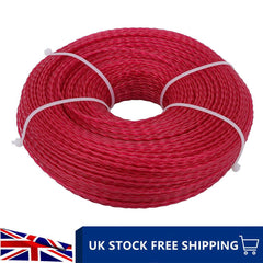 Strimmer Trimmer Line Heavy Duty Garden Grass Wire 2.0mm Round Twist Cord+ - hipaparts