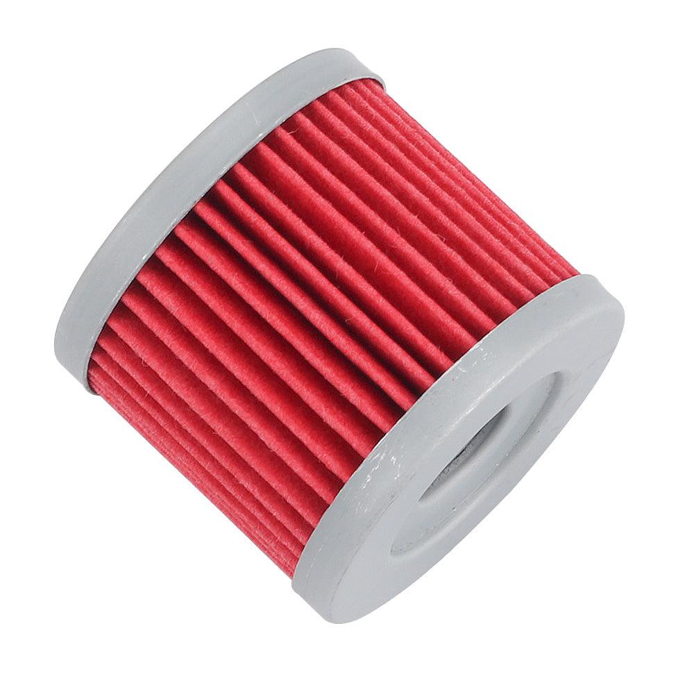 Hipa MBA3B Oil filter Compatible with Suzuki ALT125 ALT185 ATVs/UTVs Hyosung 125 RX125 GT250 DR100 Motorcycles DF9.9 UC125 AN400 Scooters Similar to HF131 KN-131 - hipaparts