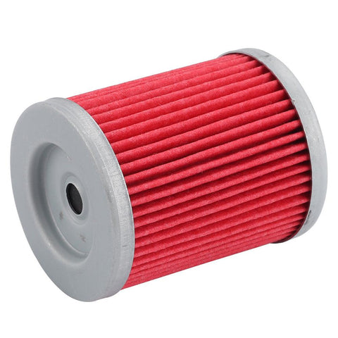 Hipa MBA4B Oil filter Compatible with Suzuki LT-F160 LT230 Arctic Cat 250 300 ATVs/UTVs Yamaha CP250 YP400 AN250 Scooters Kawasaki KH125 125 Motorcycles Similar to HF132 KN-132 - hipaparts