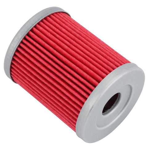 Hipa MBA4B Oil filter Compatible with Suzuki LT-F160 LT230 Arctic Cat 250 300 ATVs/UTVs Yamaha CP250 YP400 AN250 Scooters Kawasaki KH125 125 Motorcycles Similar to HF132 KN-132 - hipaparts