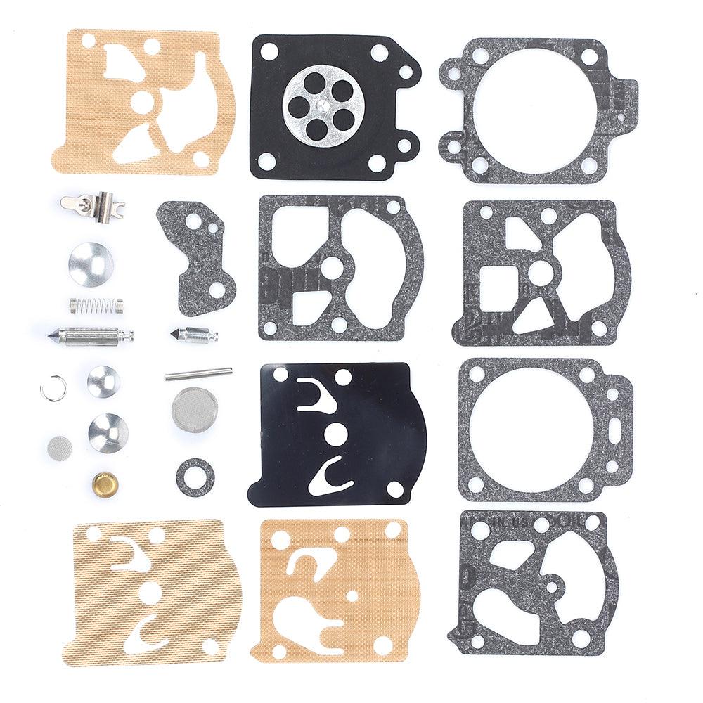 Hipa GA370 Carburetor Rebuild Kit Compatible with Weed Eater LT17 LT7000 LT7500 XT45 PROLITE Gas Trimmer Similar to K20-WAT - hipaparts