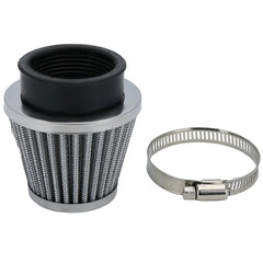 Hipa MBA62B Oil filter Compatible with YAMAHA DT125 MX175 TTR125E Suzuki RM85 ATVs/UTVs 44mm Air Filter for Gy6 150cc Quad 4 Wheeler Go Kart Buggy Scooters - hipaparts