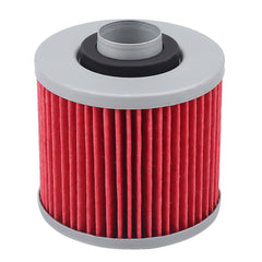 Hipa MBA92B Oil Filter Compatible with Yamaha YFM600 YFM700 Keeway 250 ATVs/UTVs Aprilia Derbi 660 XV125 FZR250 Motorcycles XC180 Scooters Similar to HF145 KN145 - hipaparts