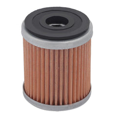 Hipa MBA91B Oil Filter Compatible with Yamaha YFP350 YFM350 YFM400 ATVs/UTVs TT-R250 WR400 WR426 TM Racing 250 450 660 Motorcycles Similar to HF142 KN142 - hipaparts