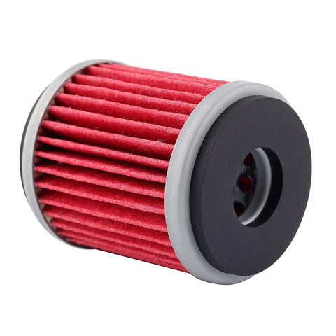 Hipa MBA6B Oil filter Compatible with Yamaha YFZ450 ATVs/UTVs Betamotor 125 Fantic 200 Gas Gas EC250 Rieju 450 TM Racing 530 YZ450 Motorcycles VP125 MWD300 Scooters Similar to HF141 KN-141 - hipaparts