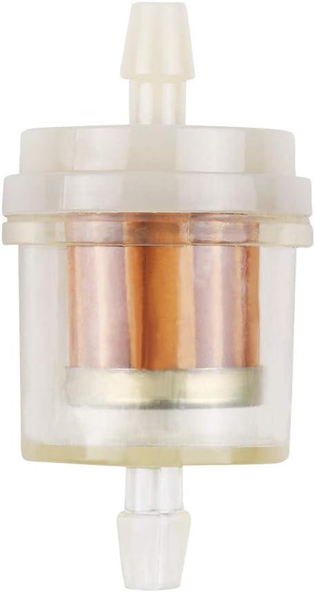 12pcs 1/4" Fuel Filter Compatible with Chinese GY6 50cc 110cc 125cc 150cc 139QMB 157QMJ Taotao Scooter ATV Motorcycle Kazuma Meerkat Redcat Falcon Dirt Bike Quad Buggy Go Kart - hipaparts