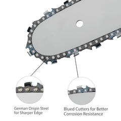 Hipa GA2732A 14" 1/4 Pitch .043 Gauge 72 DL Standard Chain Compatible with Stihl MSA160C HT131 HT100 HT75 HT73 Chainsaw Similar to 71 PM3 72