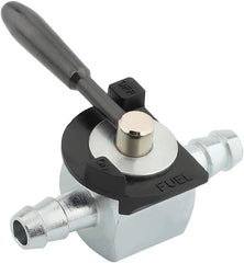 1/4" Inline Fuel Shut Off Valve Heavy Duty In Line Cut Petcock Gas Diesel Petrol Fit Oregon 07-403 07403 - hipaparts