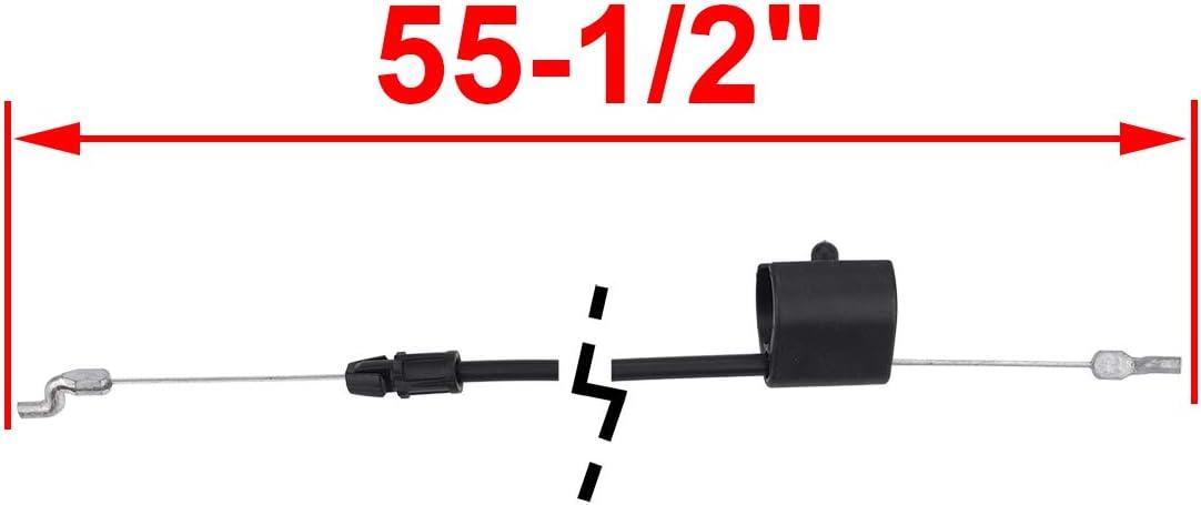 158152 Zone Control Cable Throttle Cable Compatible with 158152 Poulan Pro Sears Craftsman Weed Eater Walk-Behind Lawn Mower - hipaparts