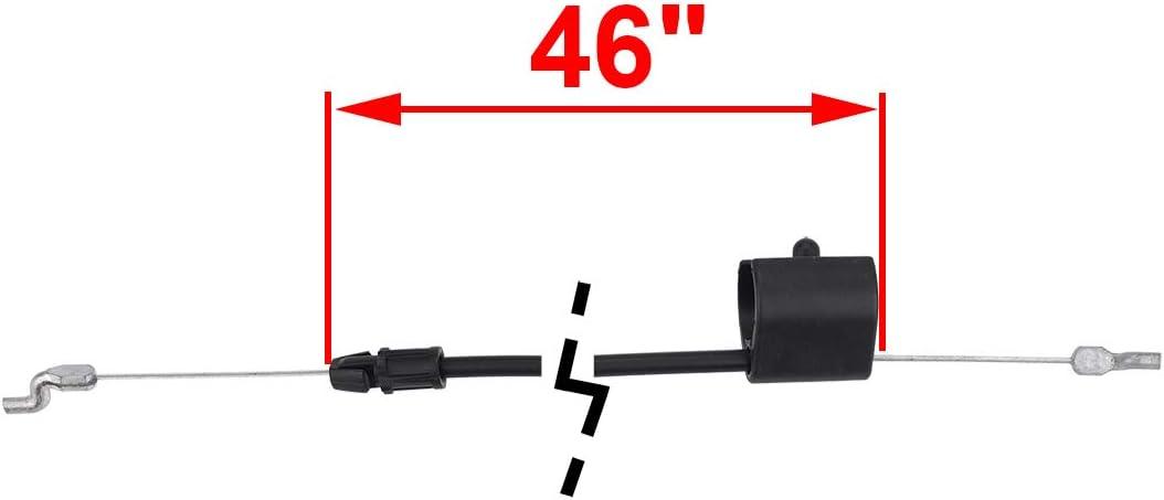 158152 Zone Control Cable Throttle Cable Compatible with 158152 Poulan Pro Sears Craftsman Weed Eater Walk-Behind Lawn Mower - hipaparts