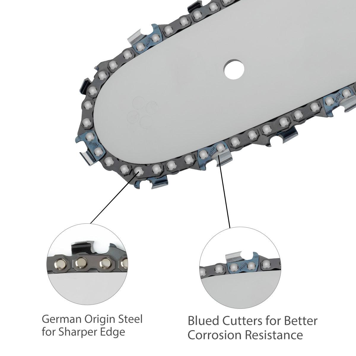 Hipa GA2780B 16" .325 Pitch .063 Gauge 62 DL Standard Chain Compatible with Stihl MS210 MS230 MS250 MS250C MS231 Chainsaw Similar to 3639 005 0062