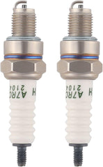 2 Packs CR7HSA A7TC Spark Plug Replacement for 50cc 70cc 90cc 110cc 125cc Scooter Dirt Pocket Bike ATV Moped Quad Torch A7T A7RTC T1137C stk 4549 4629 C7HSA - hipaparts