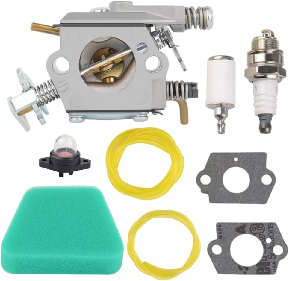 2150 Carburetor for Poulan 1950 2050 2150 2155 2250 2375 2550 2550LE 2550SE 262 PP210 Chainsaw Part Replaces C1U-W8 C1U-W14 WT-89 WT-600 WT-624 WT-625 WT-891 Carb 545081885 530069703 - hipaparts