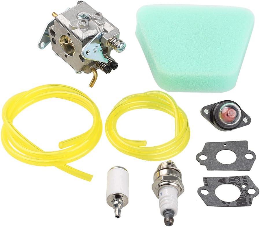 2150 Carburetor for Poulan 1950 2050 2150 2155 2250 2375 2550 2550LE 2550SE 262 PP210 Chainsaw Part Replaces C1U-W8 C1U-W14 WT-89 WT-600 WT-624 WT-625 WT-891 Carb 545081885 530069703 - hipaparts