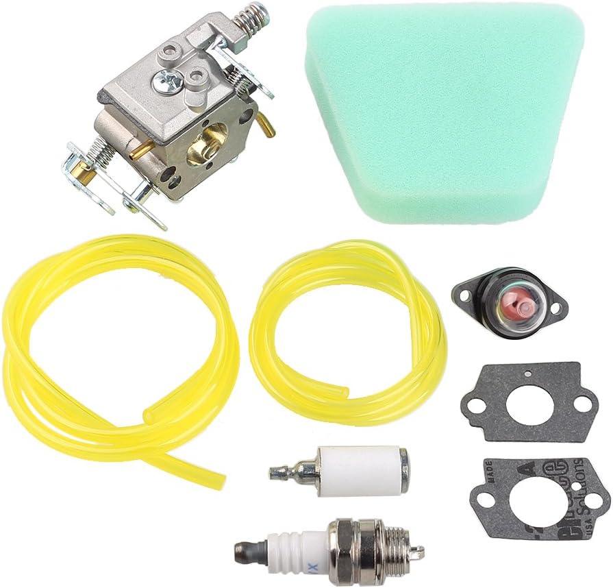 2150 Carburetor for Poulan 1950 2050 2150 2155 2250 2375 2550 2550LE 2550SE 262 PP210 Chainsaw Part Replaces C1U-W8 C1U-W14 WT-89 WT-600 WT-624 WT-625 WT-891 Carb 545081885 530069703 - hipaparts