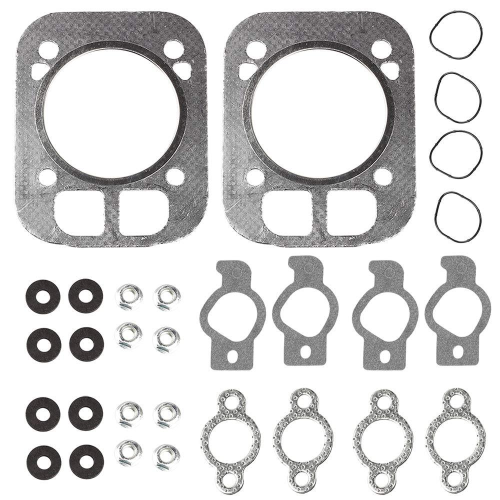 24-841-04S 24-841-03S Cylinder Head Gasket Kit for Kohler 24 041 37-S, 24 041 16, 24 041 32, CH25 CH730 CH740 CV25 CH26 CH750 CV730 Engine Parts - hipaparts