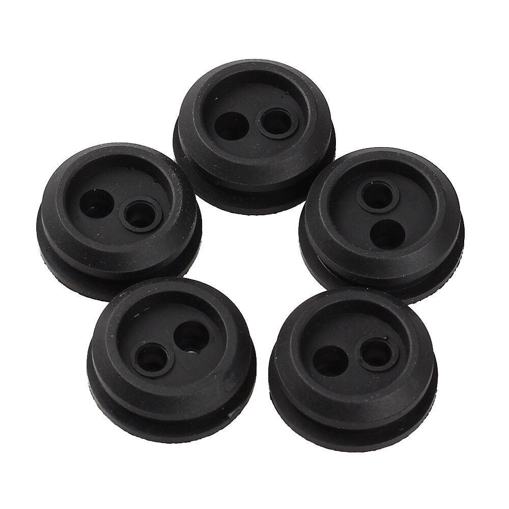 24mm 2-Hole Fuel Tank Rubber Grommets Fit Ryobi RLTGM25CS GM254SL Brushcutters - hipaparts