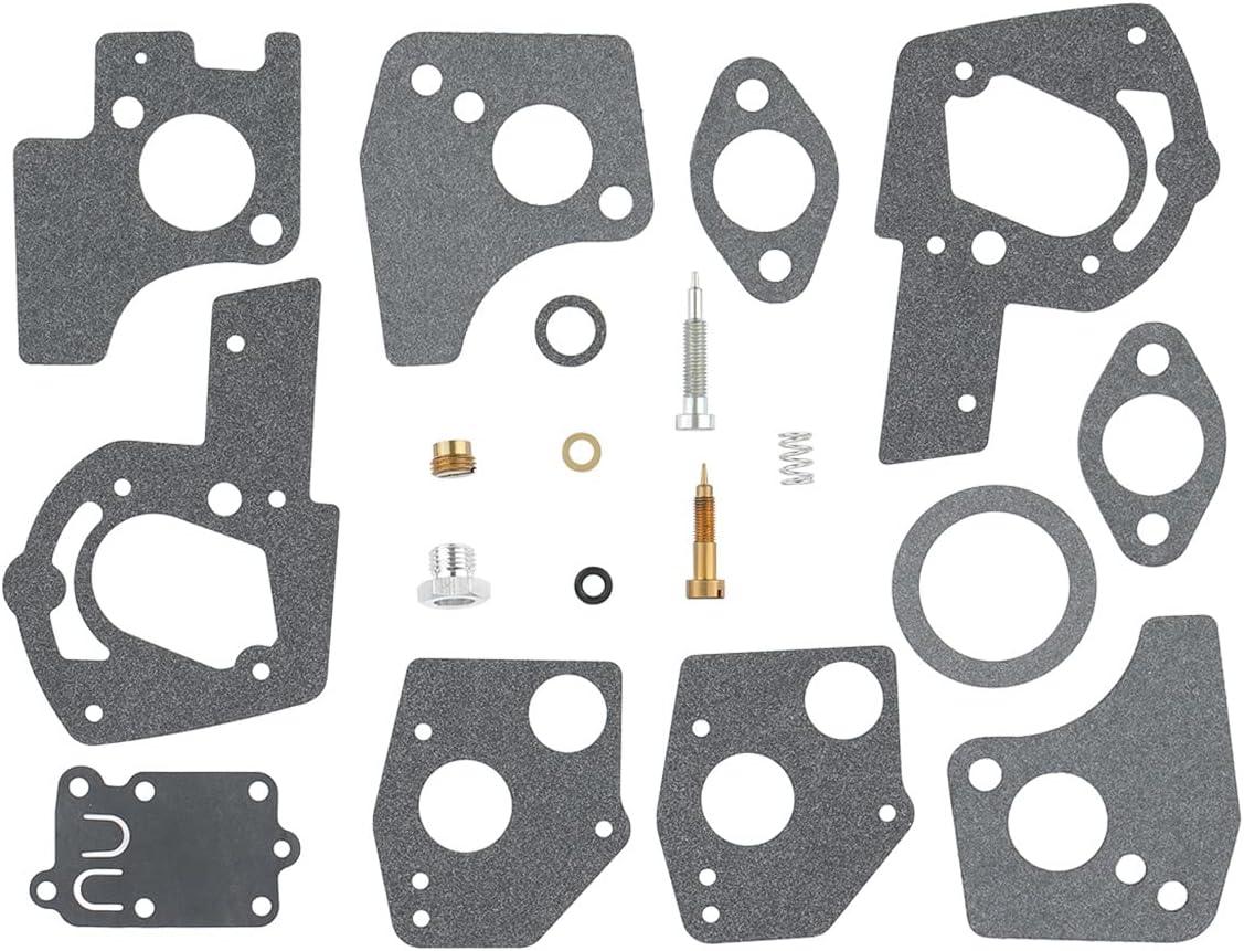 495606 494624 Carburetor Overhaul Repair Rebuild Kit with for BS Pulsa Jet Carb 80200 81200 82200 3 Thru 5 HP Horizontal Engines - hipaparts