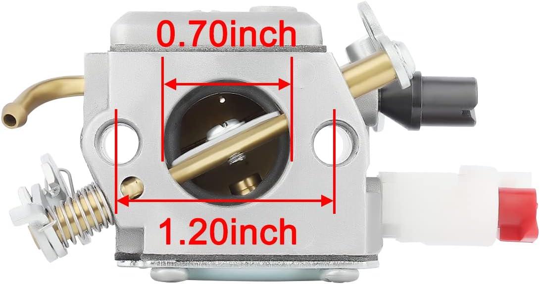 503283208 Carburetor for Husqvarna 340 340E 340EPA 345 345E 345EPA 346XP 350 350EPA 351 353 353EPA 354EPA Chainsaw Replace Zama C3-EL18 503281614 503281812 - hipaparts