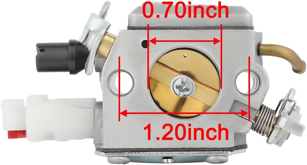 503283208 Carburetor for Husqvarna 340 340E 340EPA 345 345E 345EPA 346XP 350 350EPA 351 353 353EPA 354EPA Chainsaw Replace Zama C3-EL18 503281614 503281812 - hipaparts