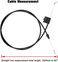 532168552 156577 156581 168552 Zone Control Cable for Poulan Weed Eater Craftsman AYP Roper Husqvarna 532156581 532168552 Lawn Mower Engine Zone Control Cable Parts - hipaparts