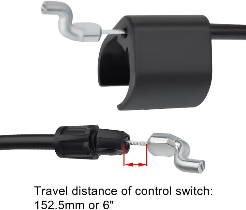 532168552 156577 156581 168552 Zone Control Cable for Poulan Weed Eater Craftsman AYP Roper Husqvarna 532156581 532168552 Lawn Mower Engine Zone Control Cable Parts - hipaparts