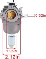 594593 Carburetor For Briggs and Stratton 17.5hp 591731 796109 31H777 590400 796078 498811 794161 795477 593514 697141 697190 - hipaparts