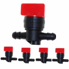 5x 1/4 inch Fuel Shut off Valve for Briggs & Stratton 491860 493960 494768 5091 - hipaparts