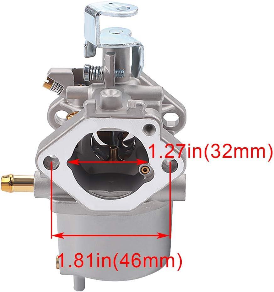 FE290 Carburetor + 1014523 Fuel Pump Replacement for Golf Cart Club Car DS Precedent Turf Carryall Carb 1018056-01 101805601 1019056-01 101905601 1016438 1016439 1016440 1016441 17561 1998-UP - hipaparts
