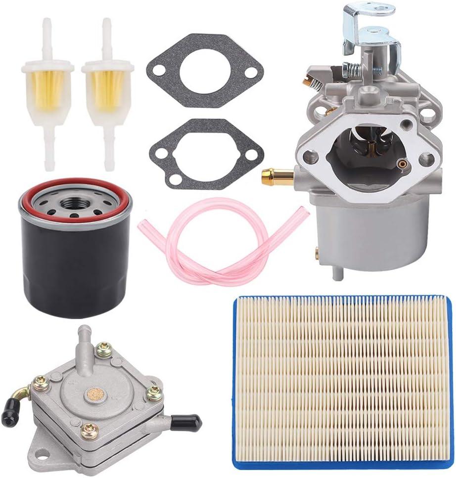 FE290 Carburetor + 1014523 Fuel Pump Replacement for Golf Cart Club Car DS Precedent Turf Carryall Carb 1018056-01 101805601 1019056-01 101905601 1016438 1016439 1016440 1016441 17561 1998-UP - hipaparts