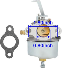 632272 Carburetor with Gasket for Tecumseh Carb H30 H50 H60 HH60 632230 632631 631067 632235 631867 632019A 632019 631828 632076 631067 632076 631067A Carb 5HP 6HP Troy-Bilt Hose Tiller Engine - hipaparts