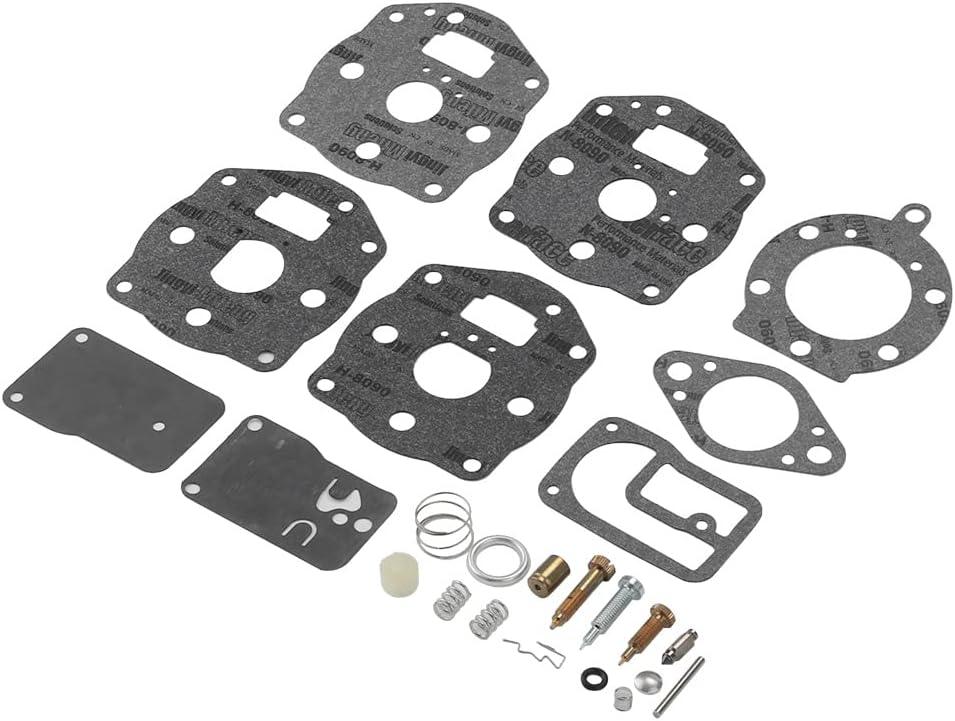 694056 Carburetor Overhaul Rebuild Kit for 491539 394502 460777 461707 461777 Carb - hipaparts