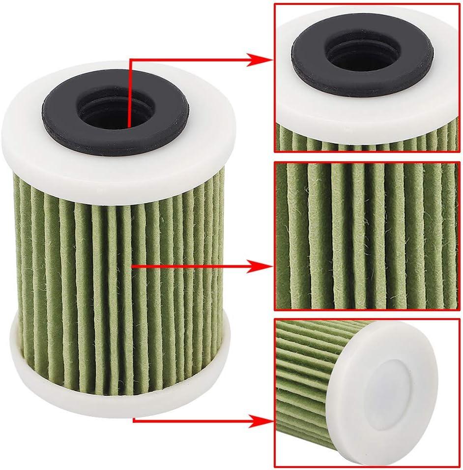 6P3-WS24A-00-00 Fuel Filter Replacement for Yamaha Marine F150 LF150 VF200 F200 VF225 F225 VF250 F250 6P3-24563-00-00 6P3-24563-01-00 (Pack of 3) - hipaparts