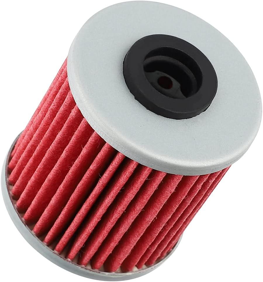 6pcs HF207 Oil Filter Compatible with Kawasaki KX250 KX250F KX450F RMX450Z RMZ250 RMZ450 Beta EVO 250 300 â52010-61125 - hipaparts