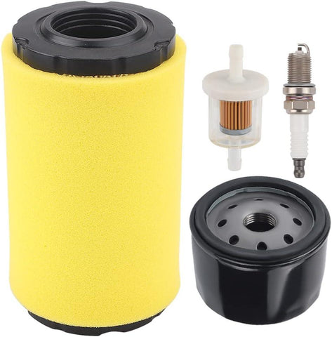 793569 793685 Air Filter 696854 Oil Filter for Briggs and Stratton Intek 33R877 31Q777 331777 31L777 31P677 33M777 John Deere GY21055 MIU11511 LA125 LA115 D100 D110 D120 LG271 Parts - hipaparts