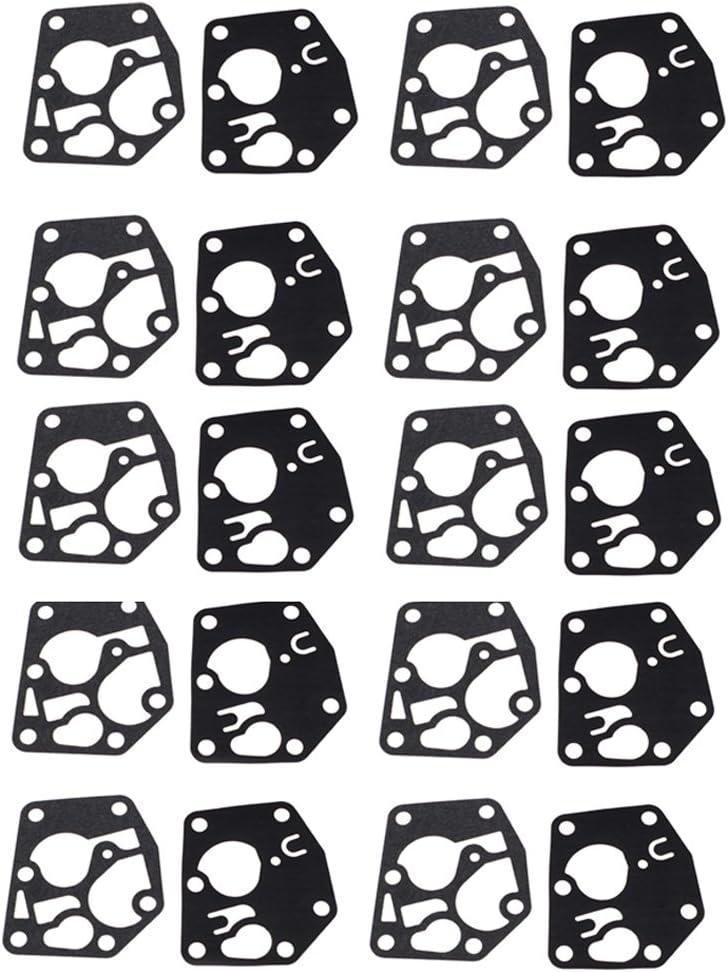 795083 Carburetor Carb Diaphragm Gasket Kits for Briggs & Stratton Engine Lawn Mower Replace 495770 (10) - hipaparts