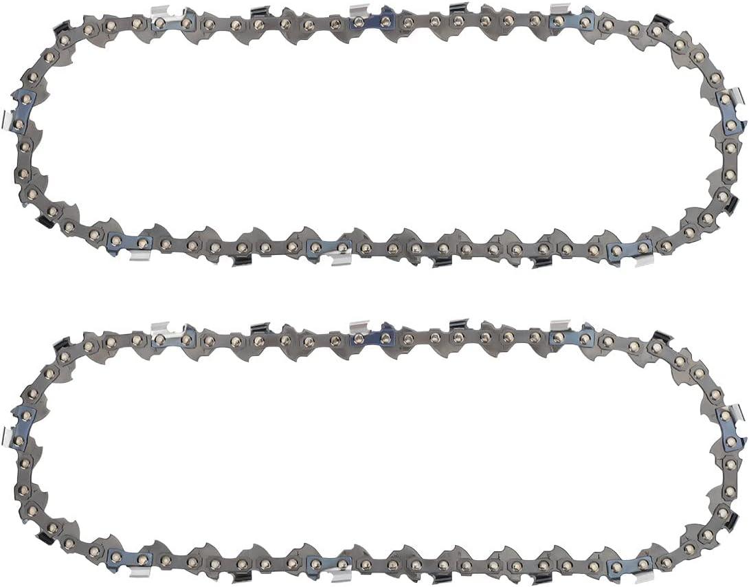 90PX034G R34 8 Inch Pole Saw Chain For Ryobi 901289001 Homelite UT-43160 30254EG Ryobi RY43160 PS720 Pole Saw 34 Drive Links 3/8" Low Profile .043" Chains Pack of 3 - hipaparts